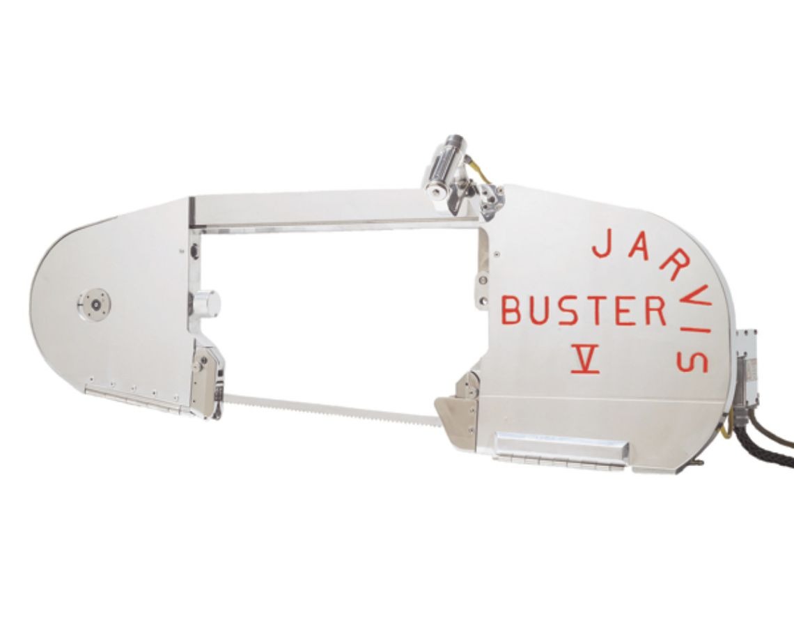 Sierra de esquinado Buster V de Jarvis España para matadero industrial